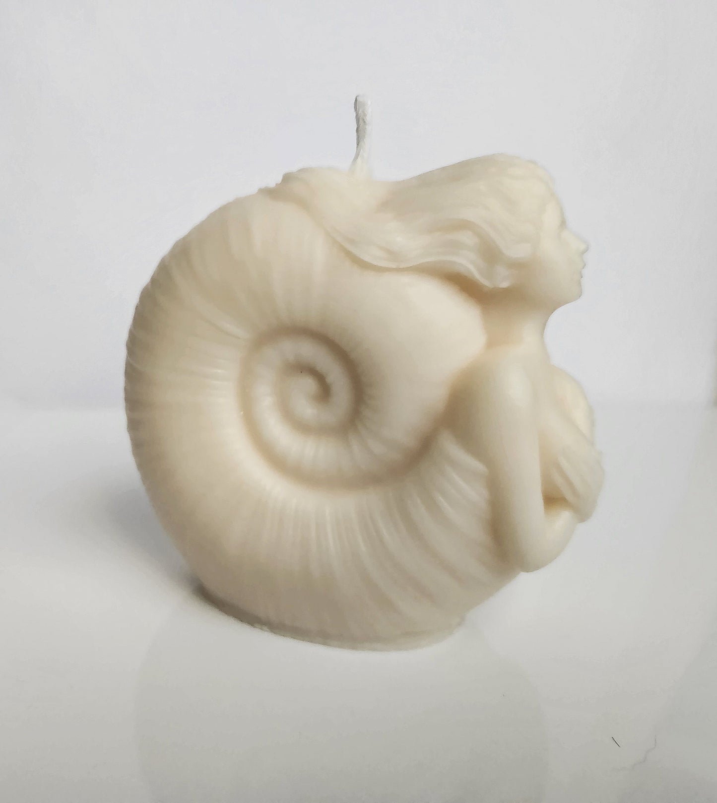 Snail Siren Candle