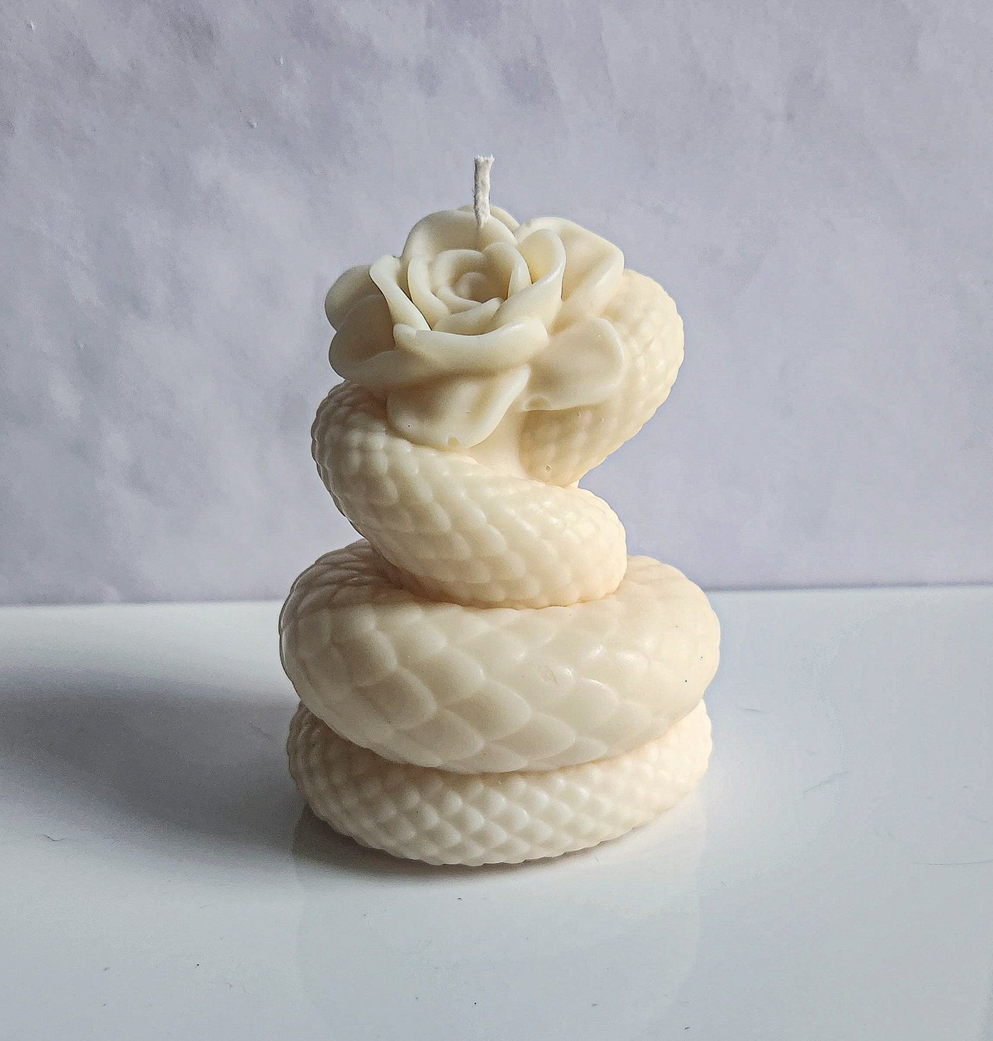 Medusa's Serpent Rose Candle