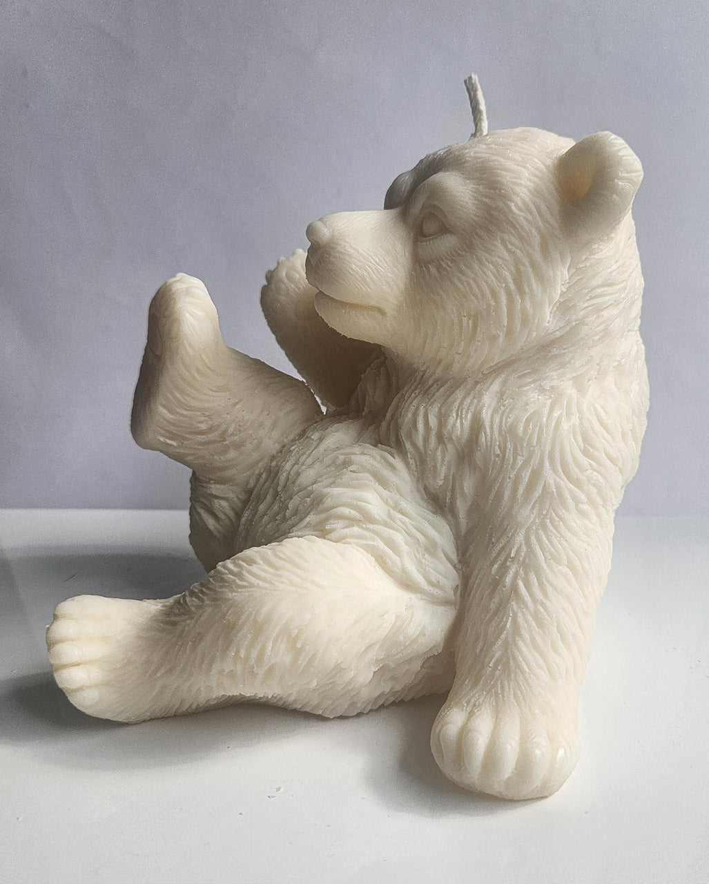 Grizzly Polar Bear Candle (Large)