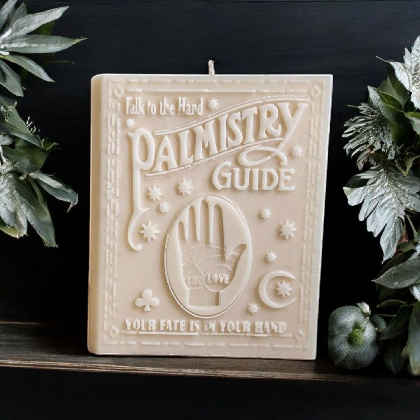 Palmistry Book Candle (Large)