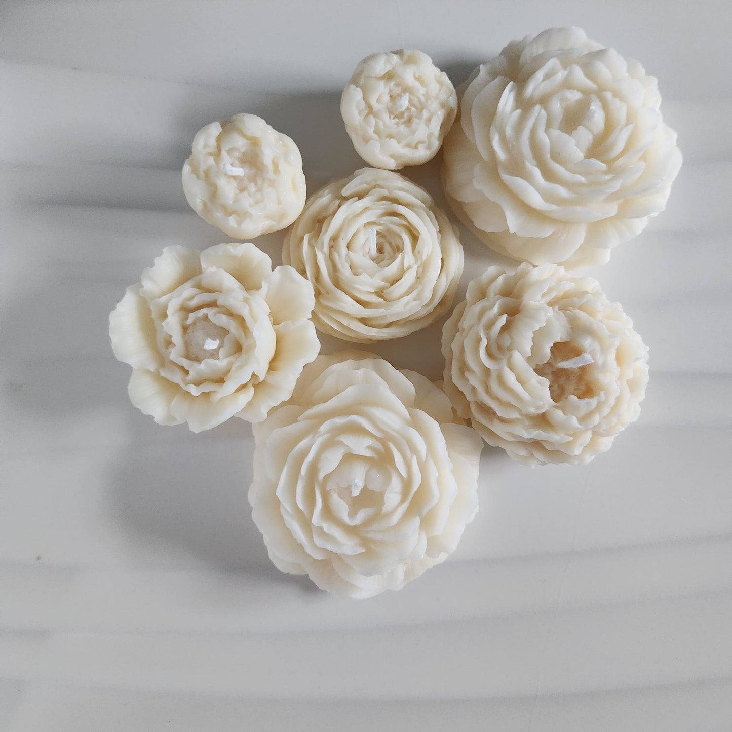 Peony in Bloom Candle