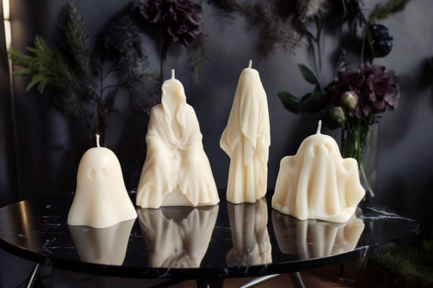 Haunting Harmony Ghost Candle