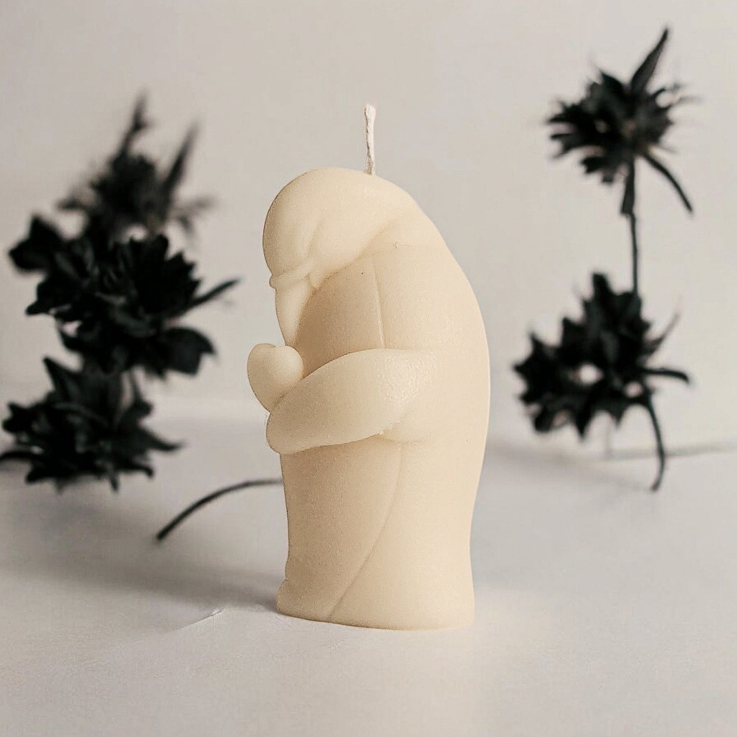 Loving Penguin Candle
