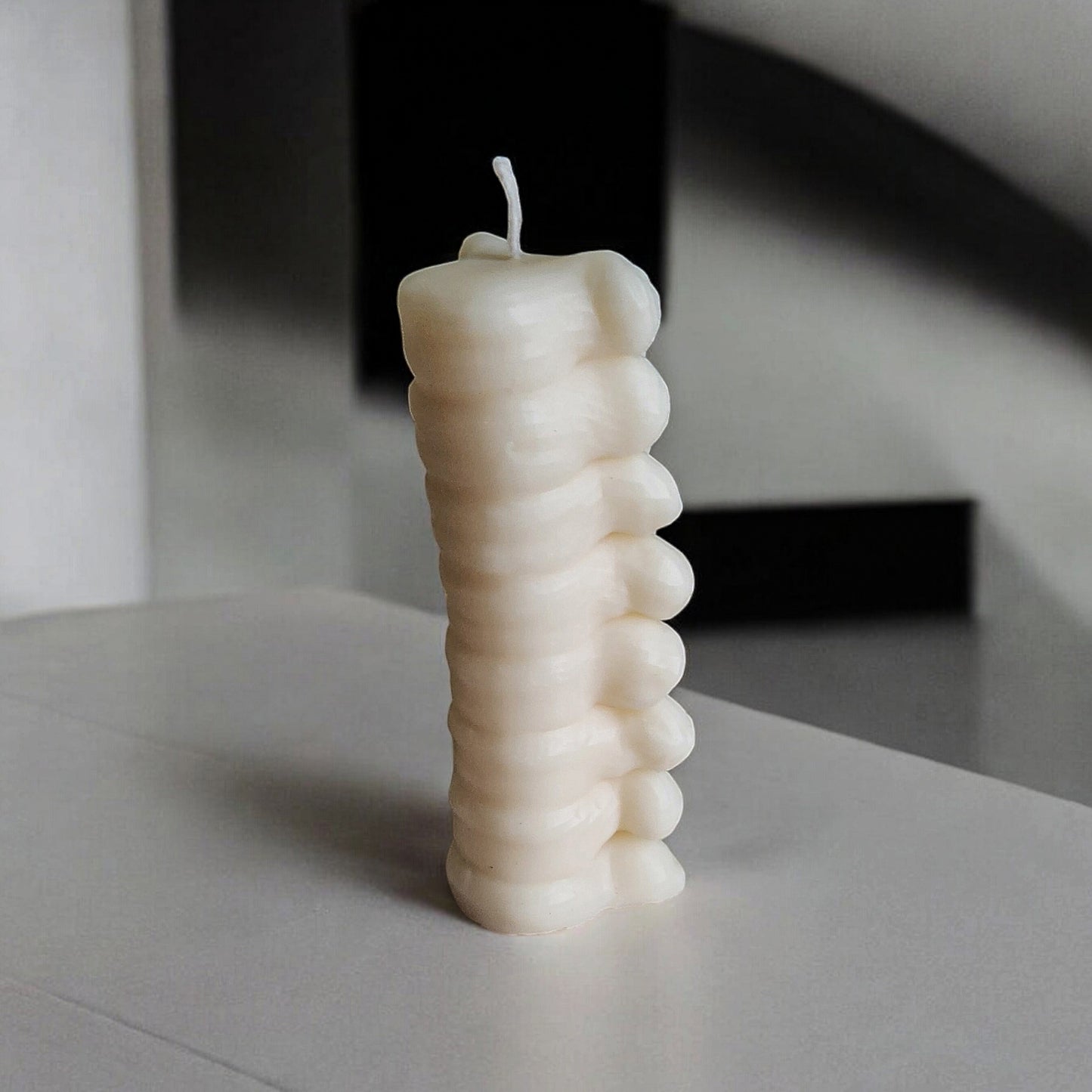 Gothic Groove Vertebrae Candle