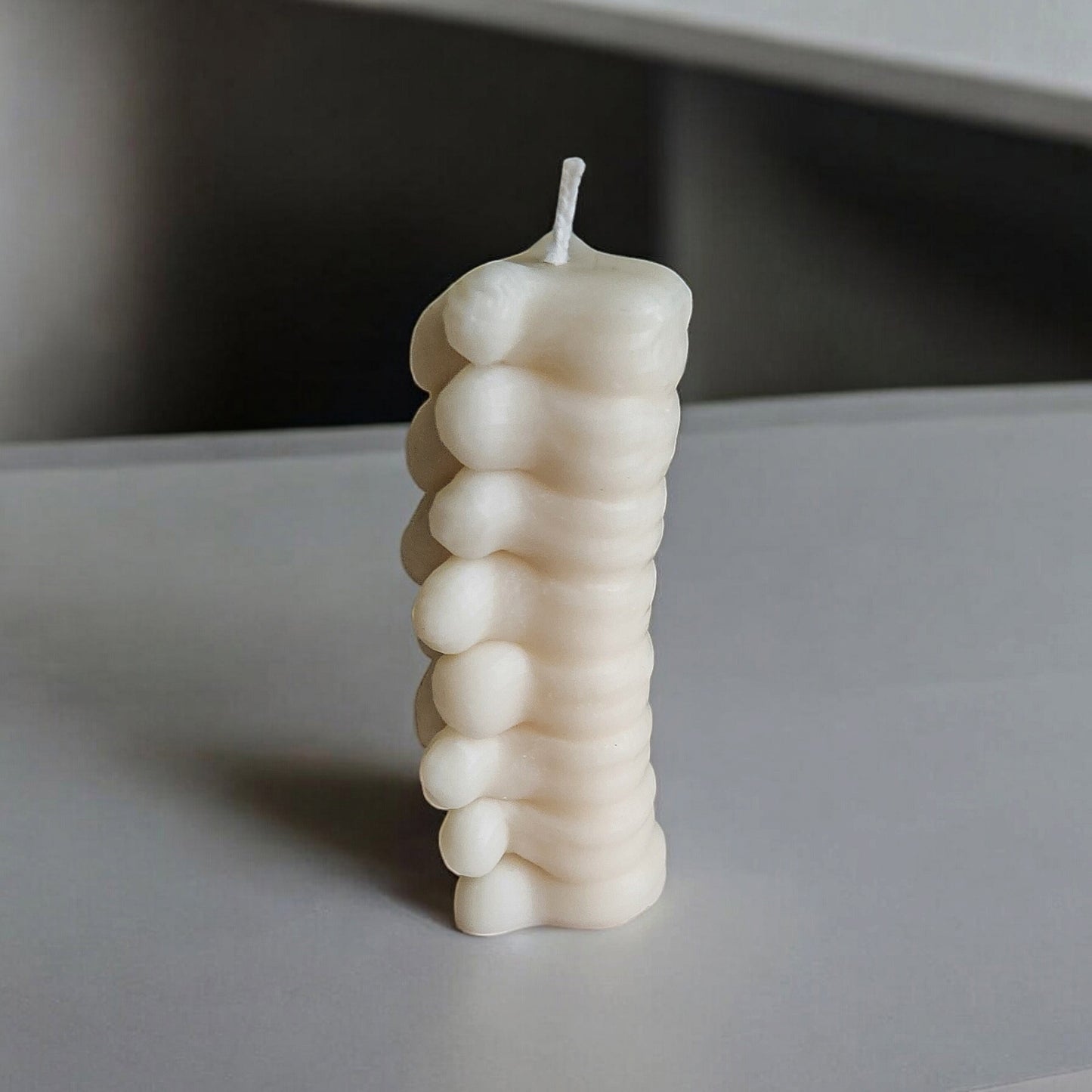 Gothic Groove Vertebrae Candle