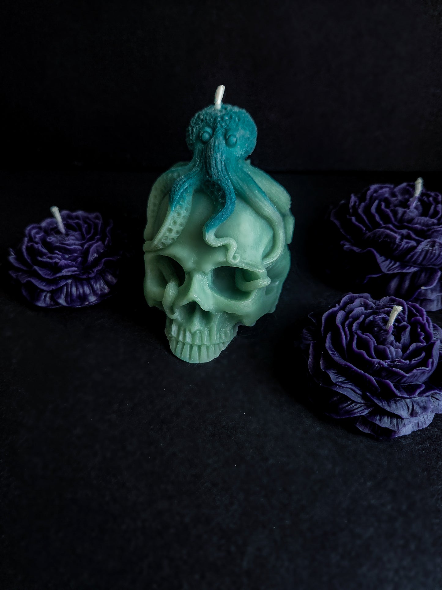 Enchanted Deep Octopus Candle