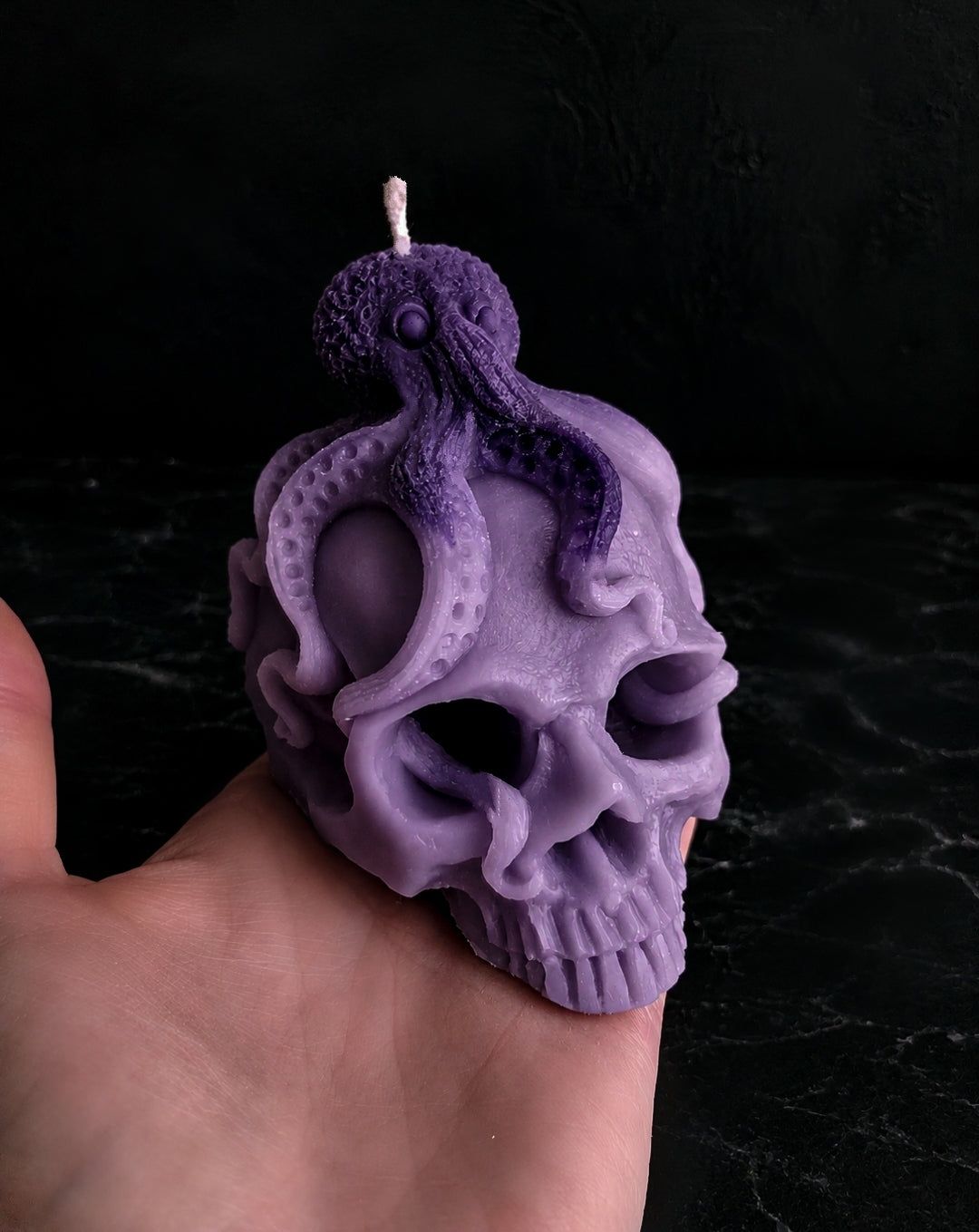 Cosmic Tides Octopus Candle
