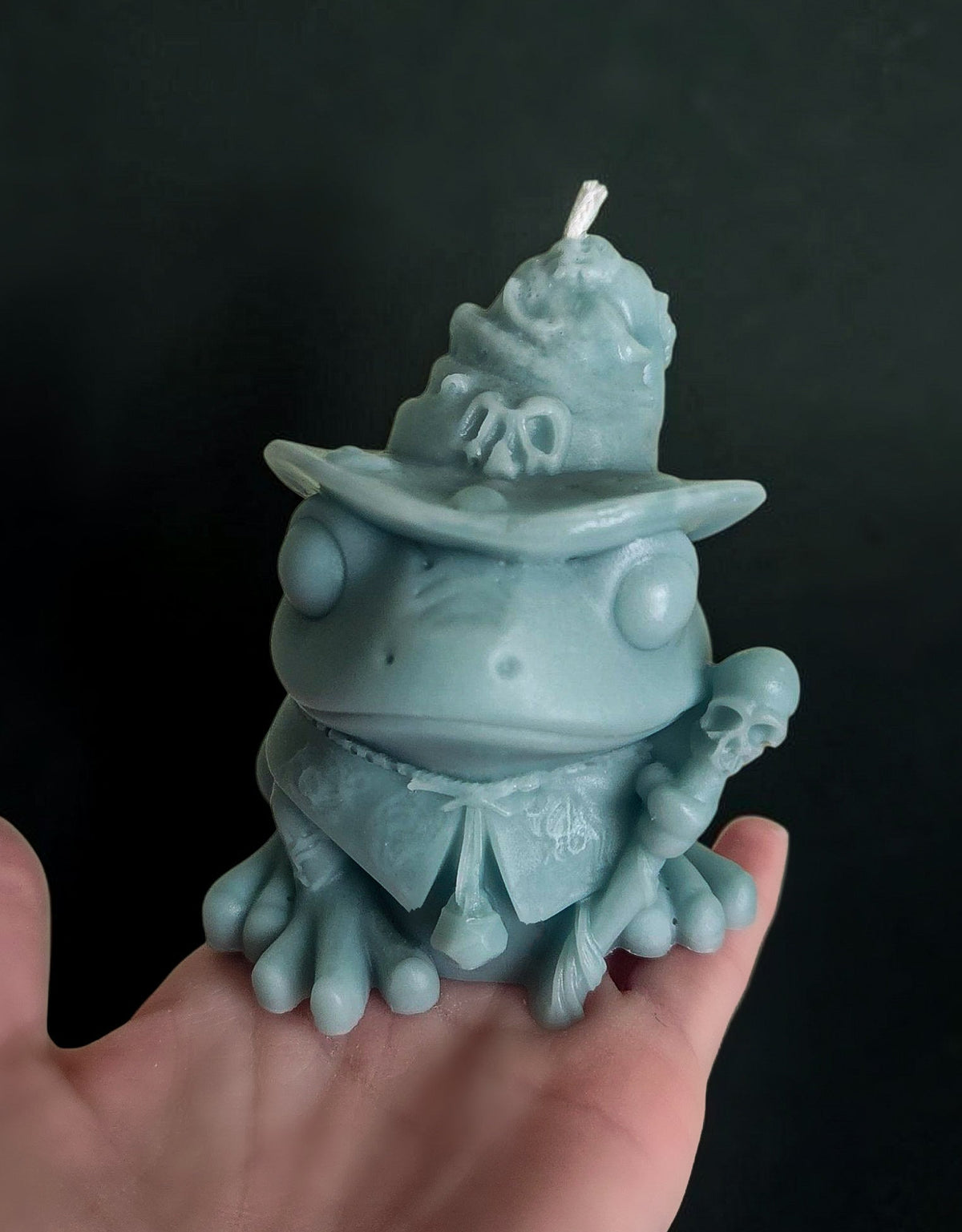 Hocus Croakus Ribbits Candle