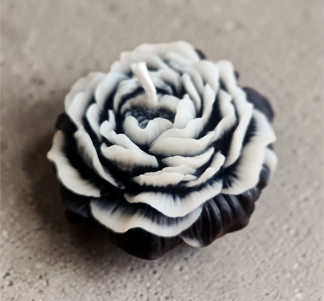 Ghost Bloom Peony Candle (Medium)