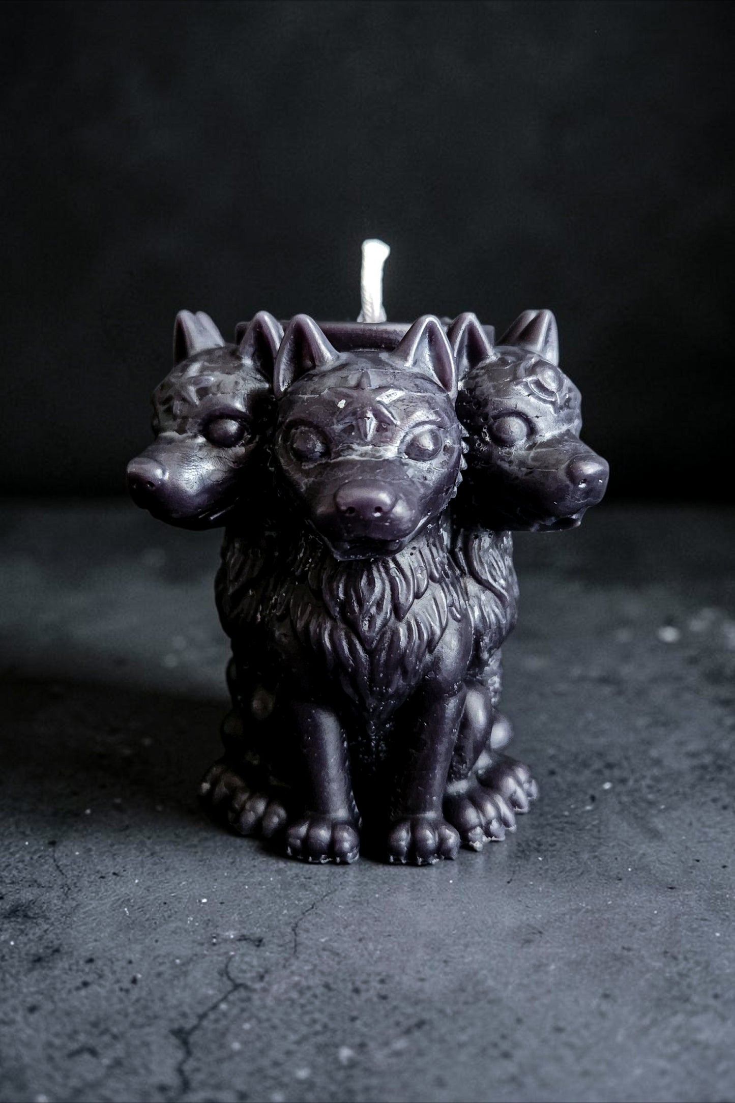 Cerberus: Black Veil Guardian Candle