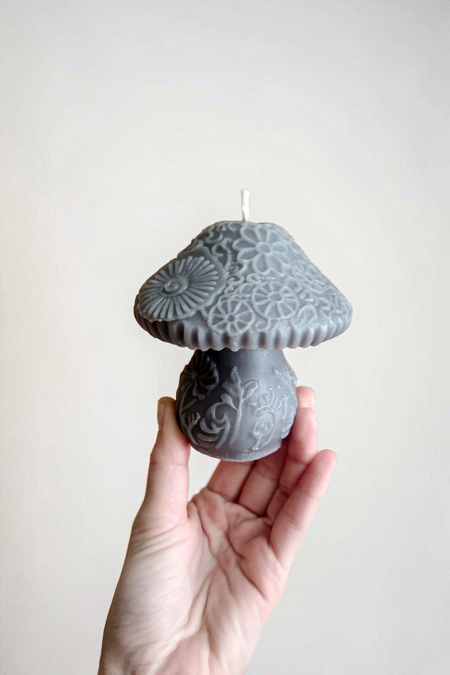 Velvet Spores Mushroom Candle