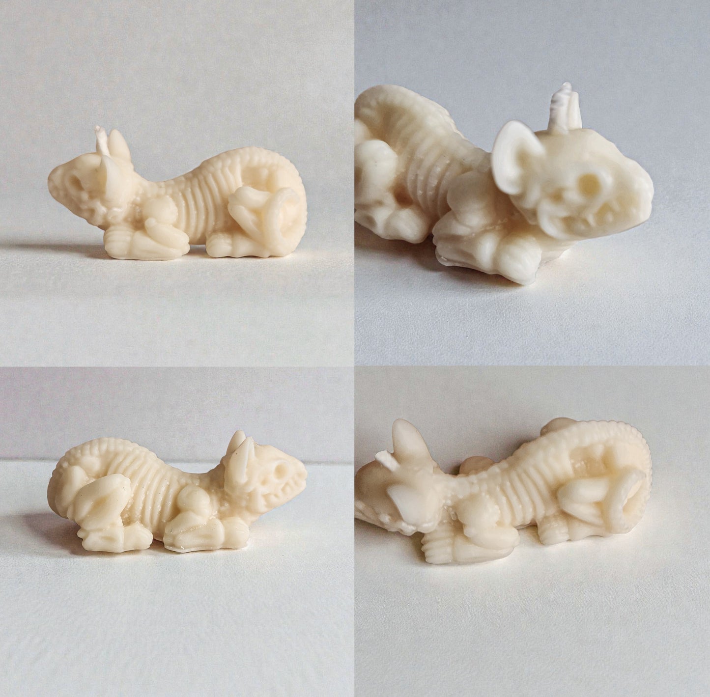 Whiskers Bones Kitty Candle