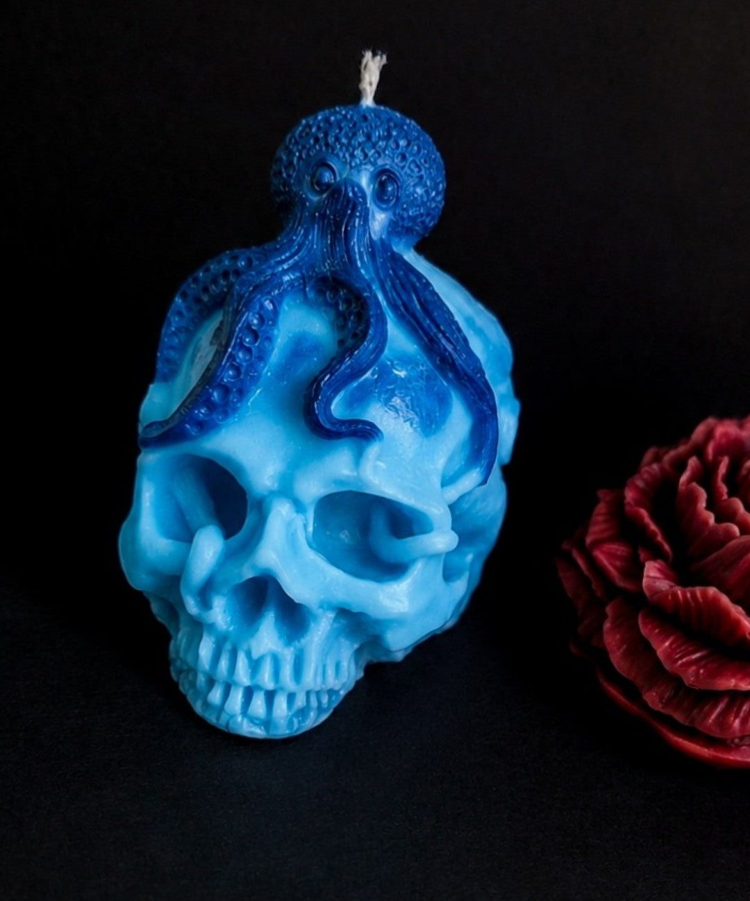 Secret Tides Octopus Candle