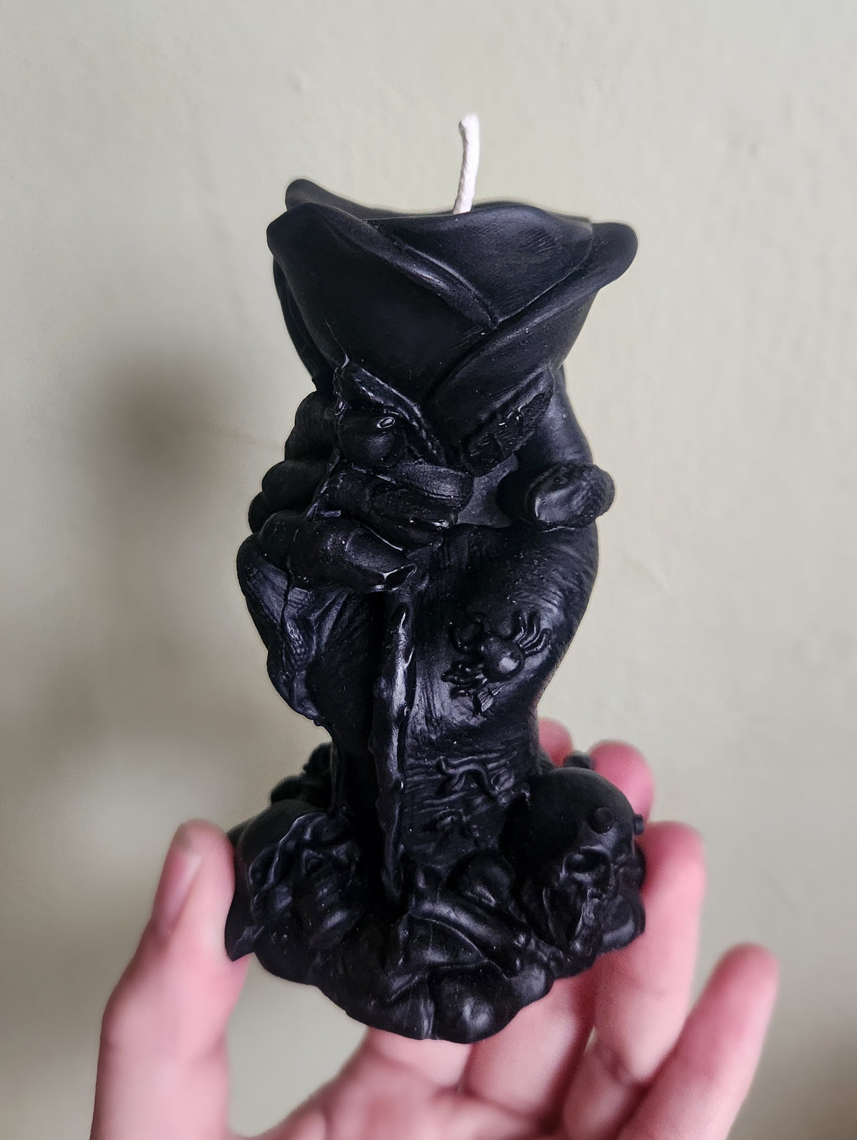Dripping Rose Snake Candle