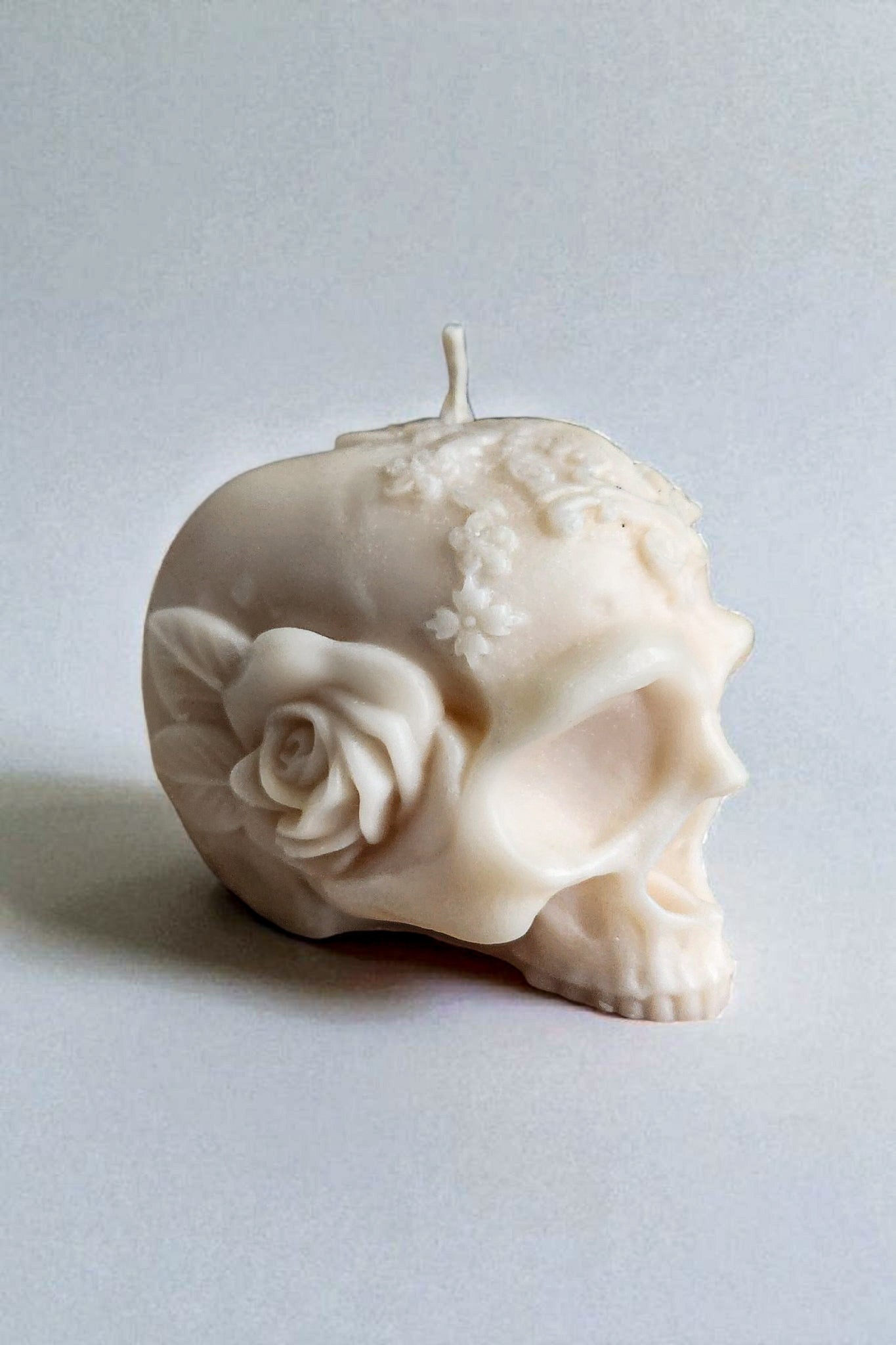 Eternal Mourning Skull Candle