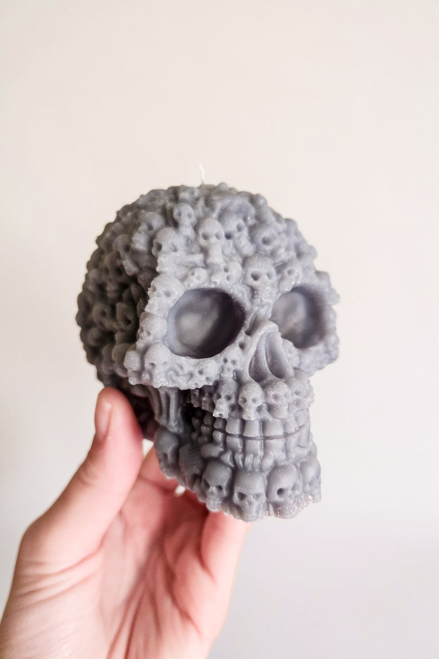 Dance of the Dead Skull Candle