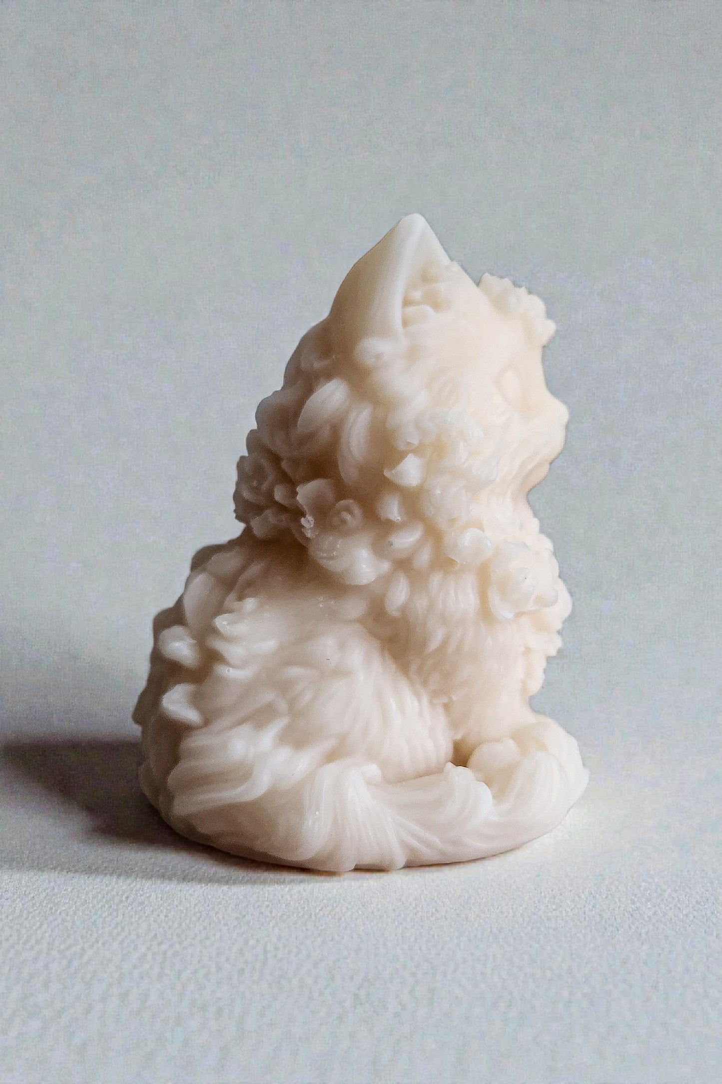 Bloomed in Light Kitty Candle