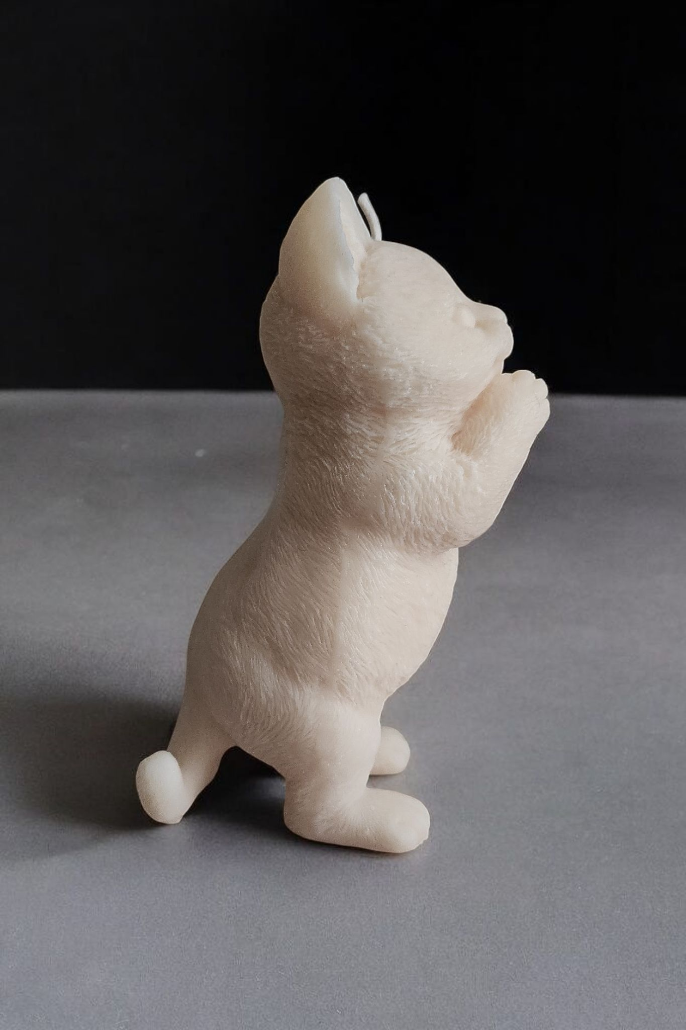 Autumn the Standing Kitty Candle (Huge)