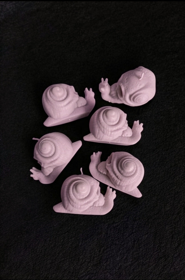 Twilight Skull Snail Candle