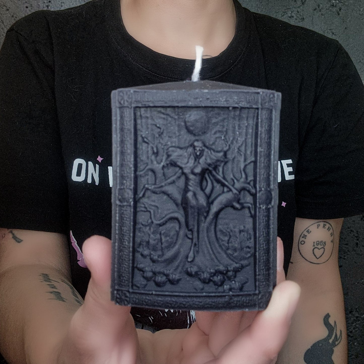 Hecate Crossroads Goddess Candle