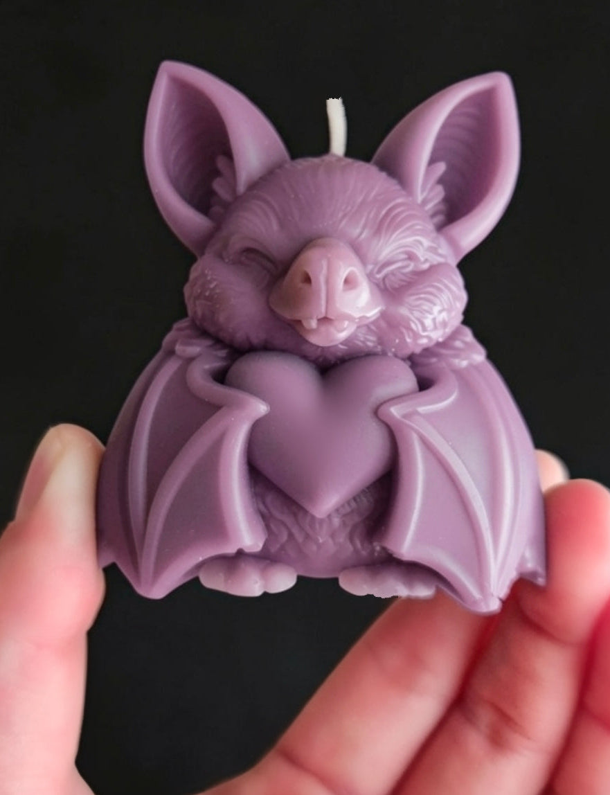 Twilight Bat Candle