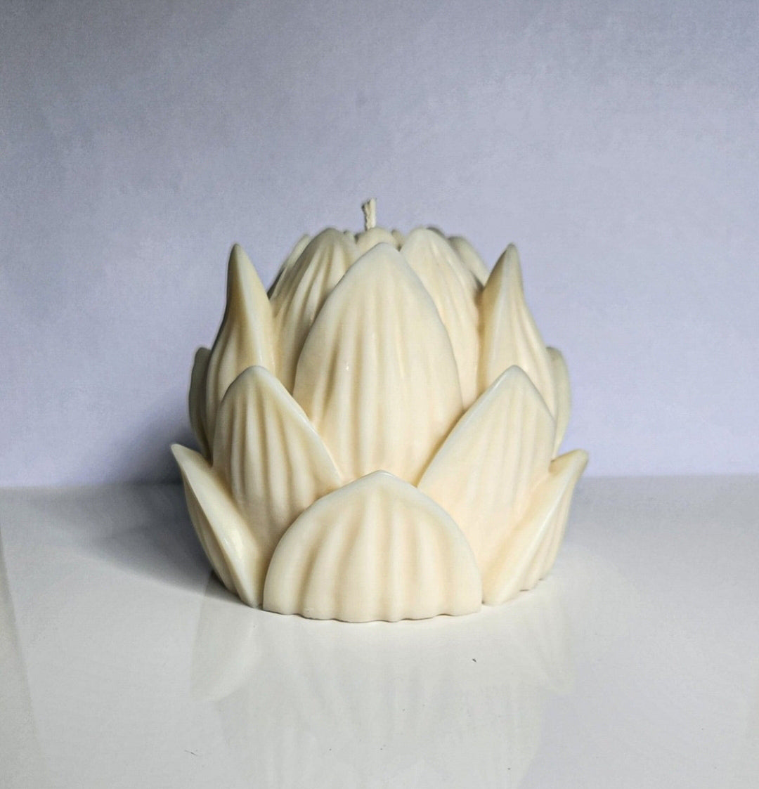 Huge Lotus Flower Candle