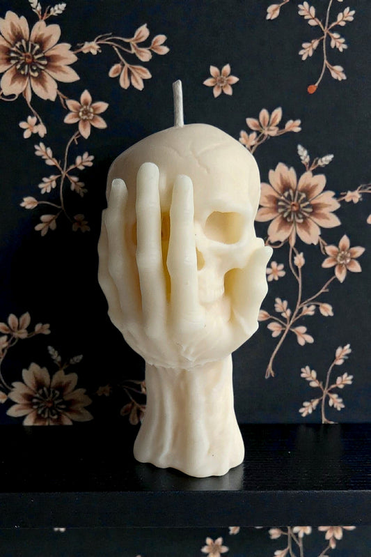 Skull Embrace Candle