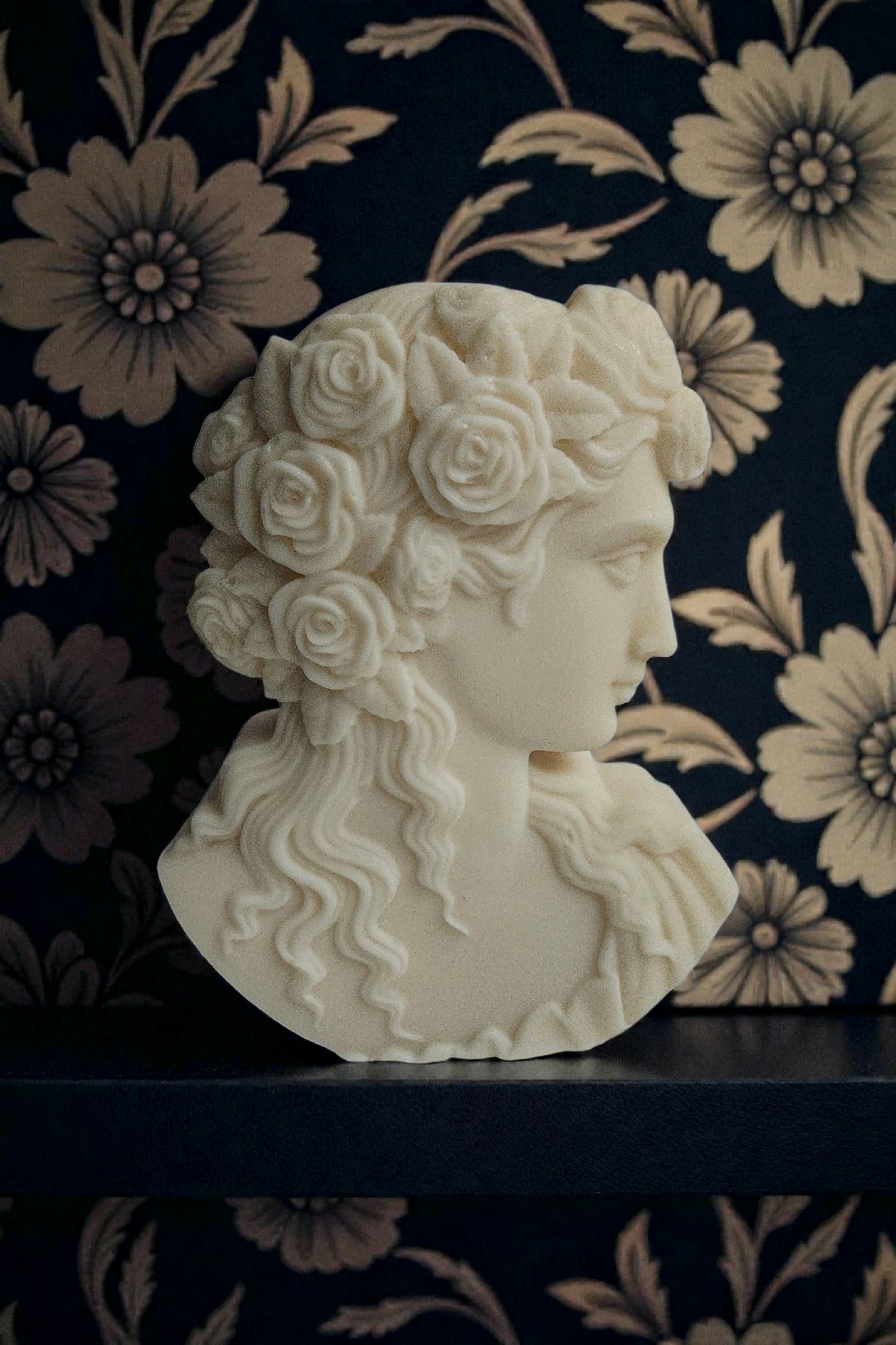 Floral Goddess Lady Candle (Large)