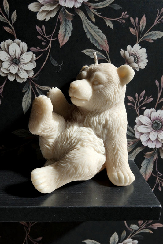 Grizzly Polar Bear Candle (Large)