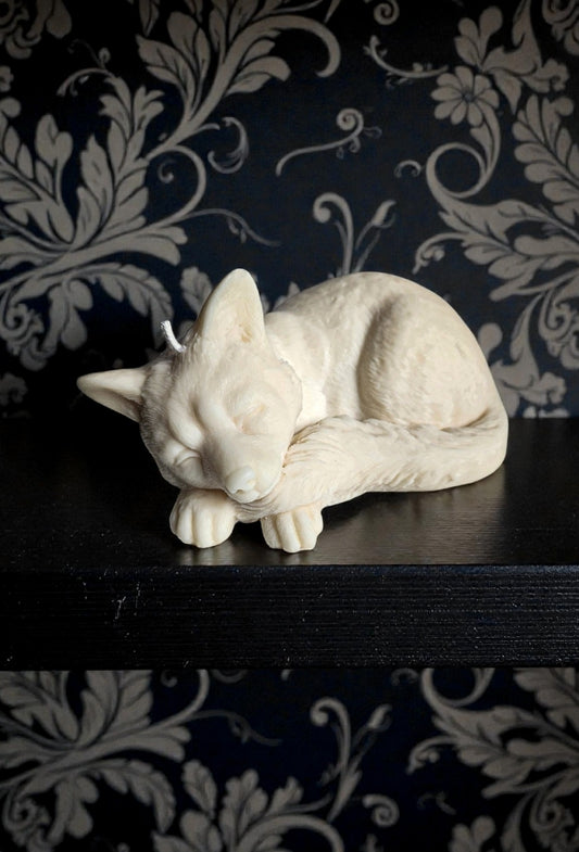 Sleeping Fox Candle (Large)