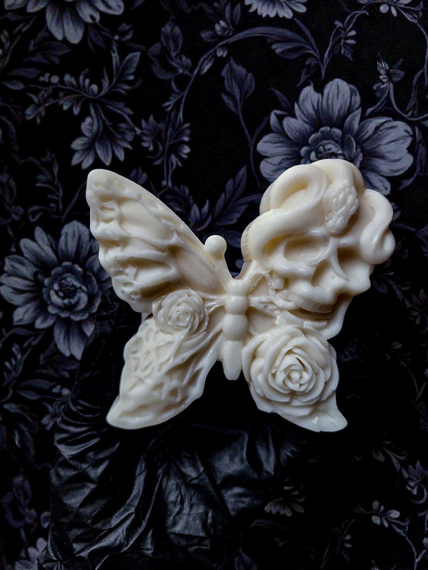 Rose of the Serpent's Butterfly Candle