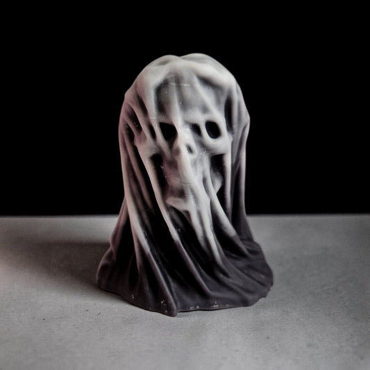 Veiled in Night Skull Candle (Large)