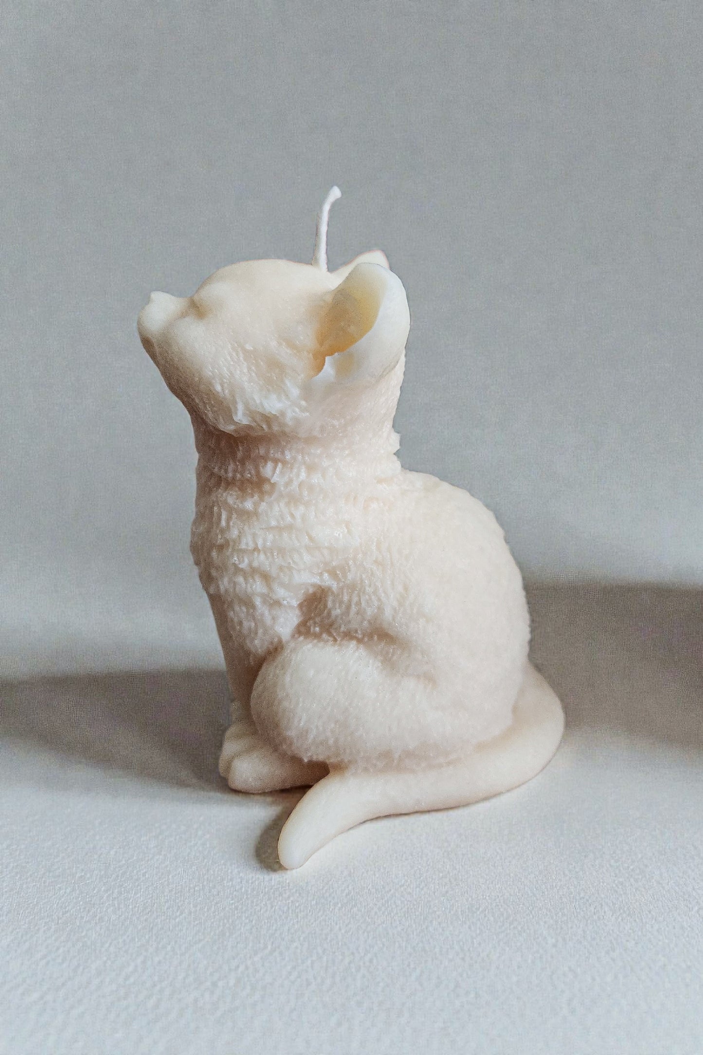 Kitty Sunbathing Candle