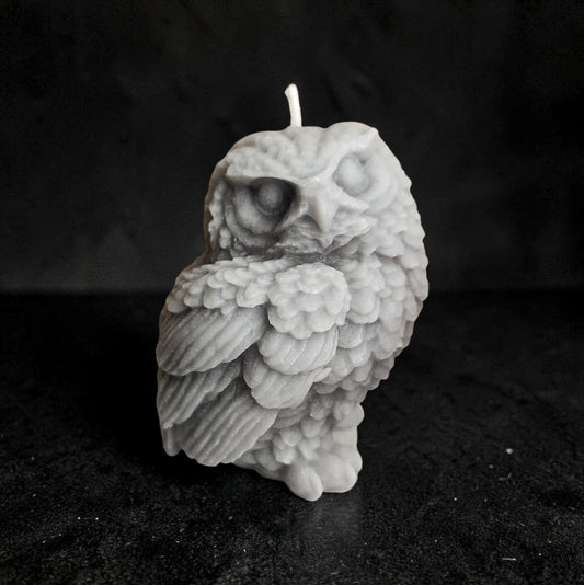 Twilight Owl Candle