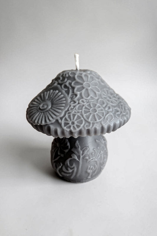 Velvet Spores Mushroom Candle