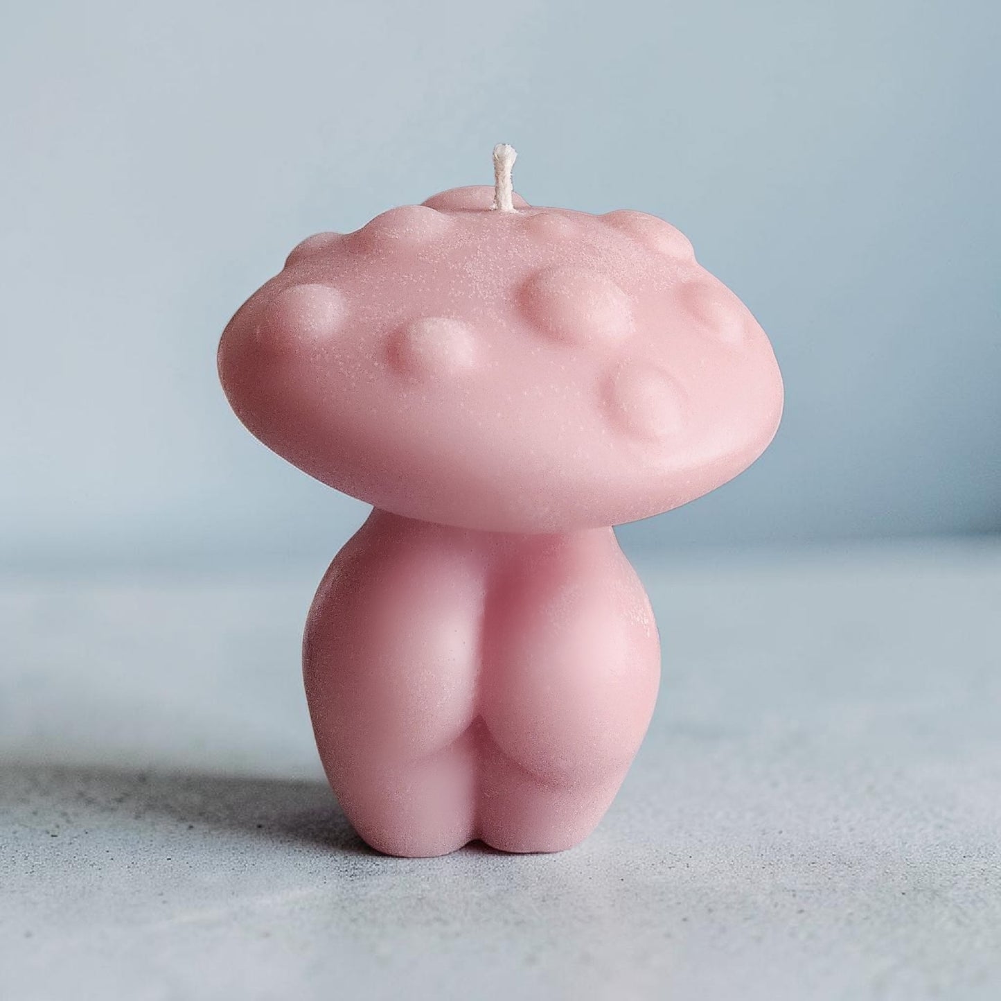 Blush Bloom: Feminine Fungi Goddess Candle