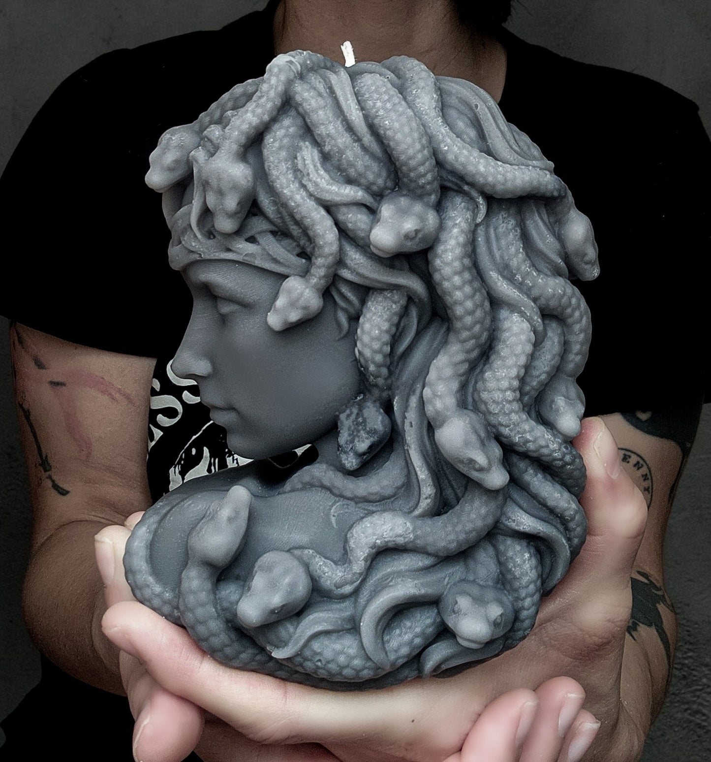 Medusa's Dark Stone Marble Gaze (Large)
