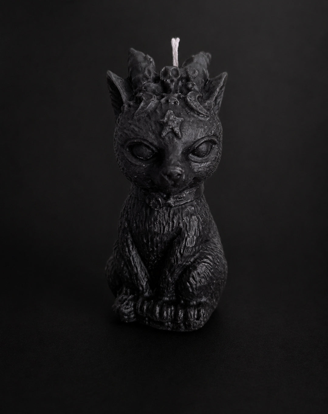 Mystic the Demon Kitty Candle