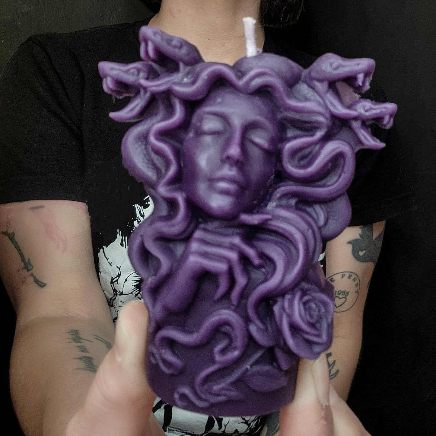Medusa the Dark Divine Candle