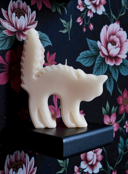 Hiss-teria Cat Candle