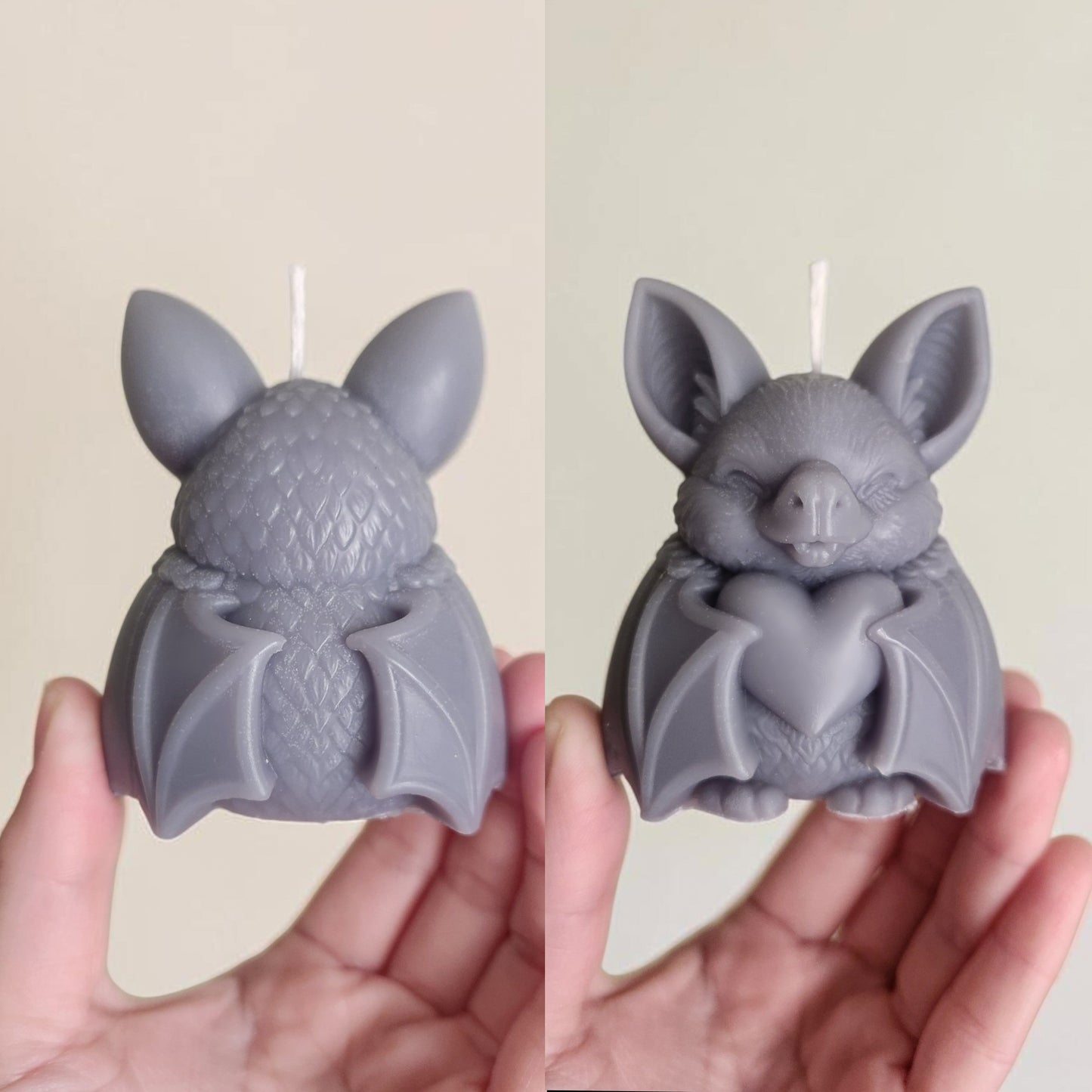Luna Bat Candle