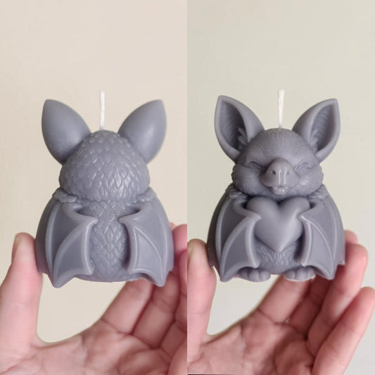 Luna Bat Candle