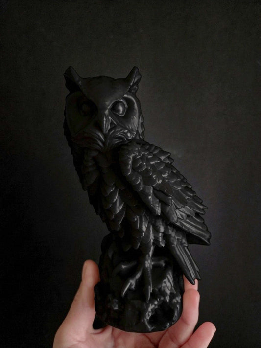 MIdnight Keeper Owl Candle (Huge)