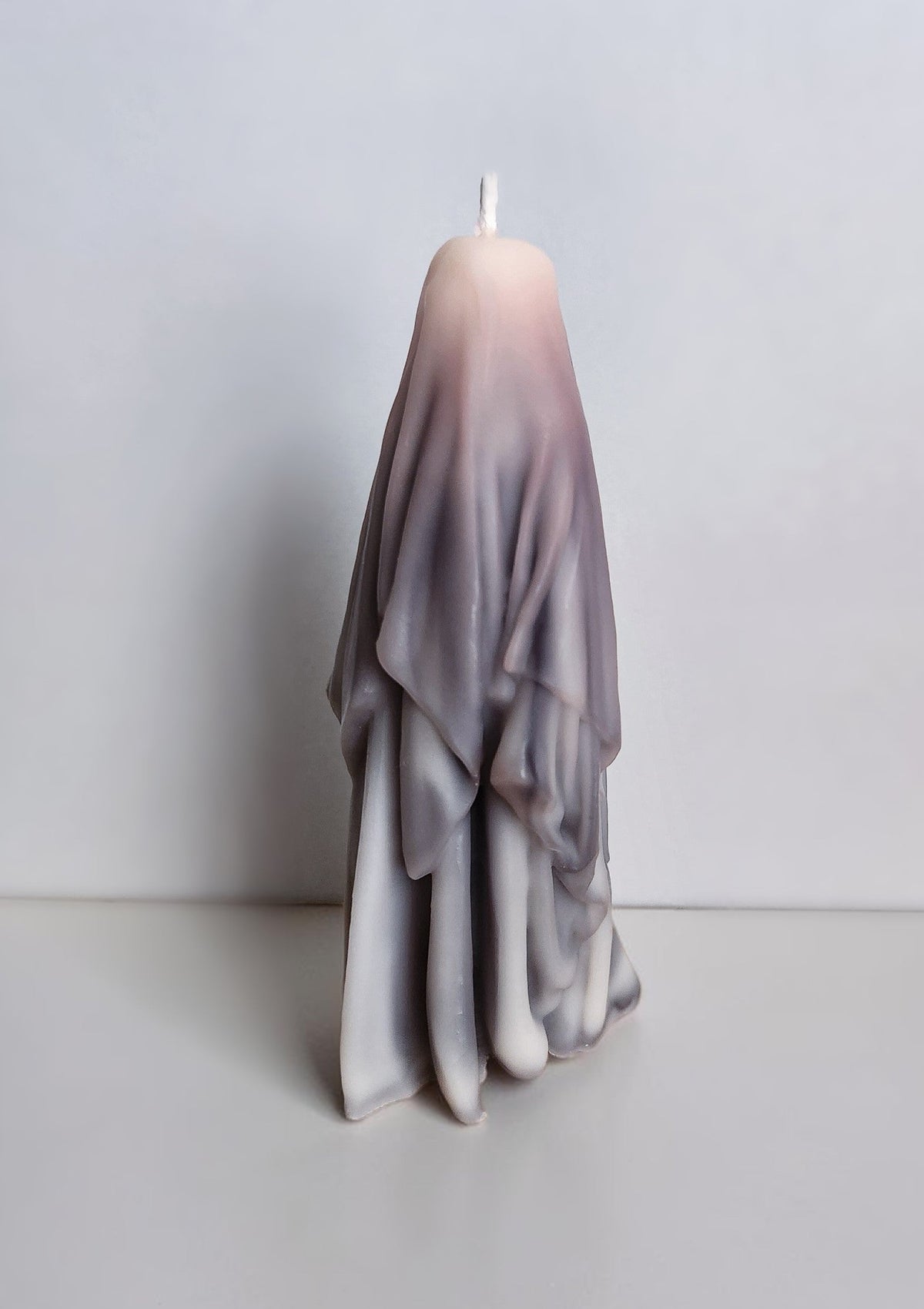 The Blushing Veil Ghost Candle