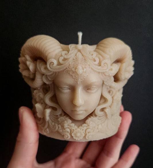 Ember of Aries Pillar Candle