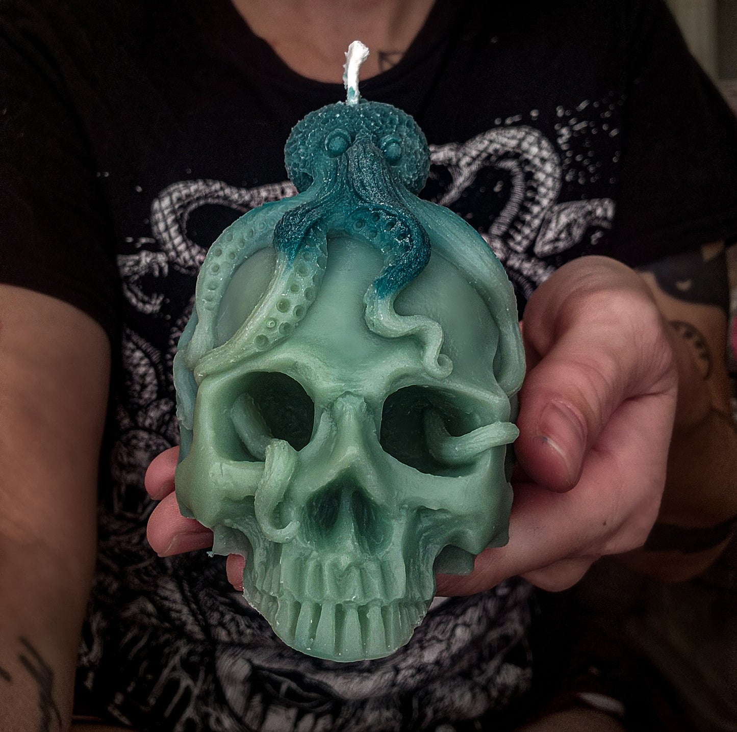 Enchanted Deep Octopus Candle