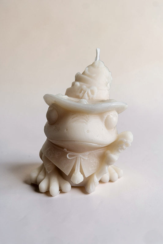 Hocus Croakus Frog Candle