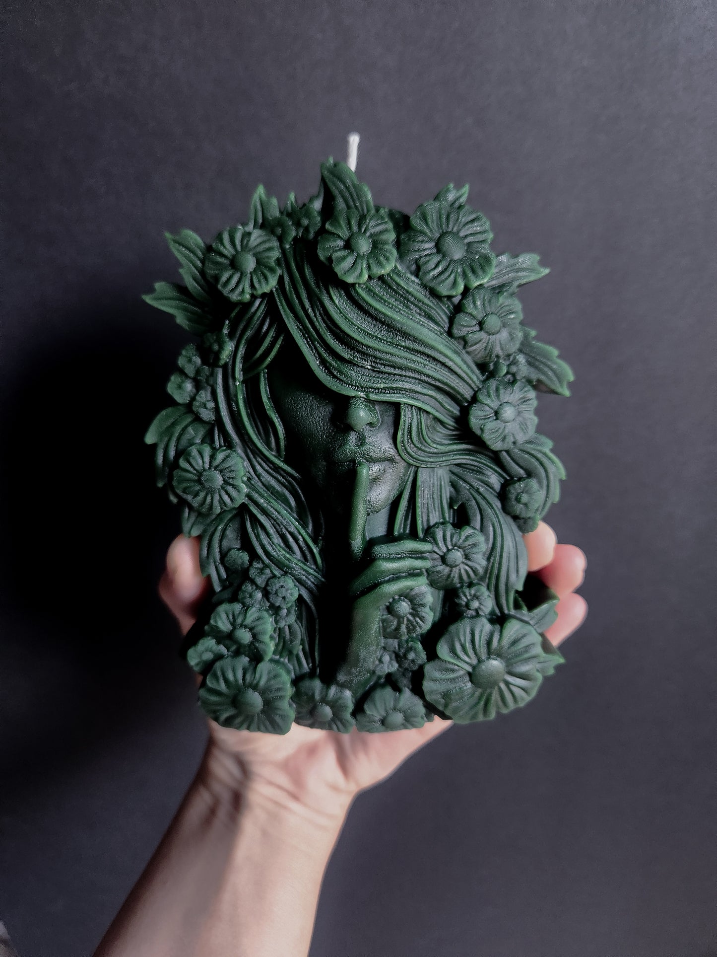 Forgotten Forest Secrets Goddess Candle (Large)
