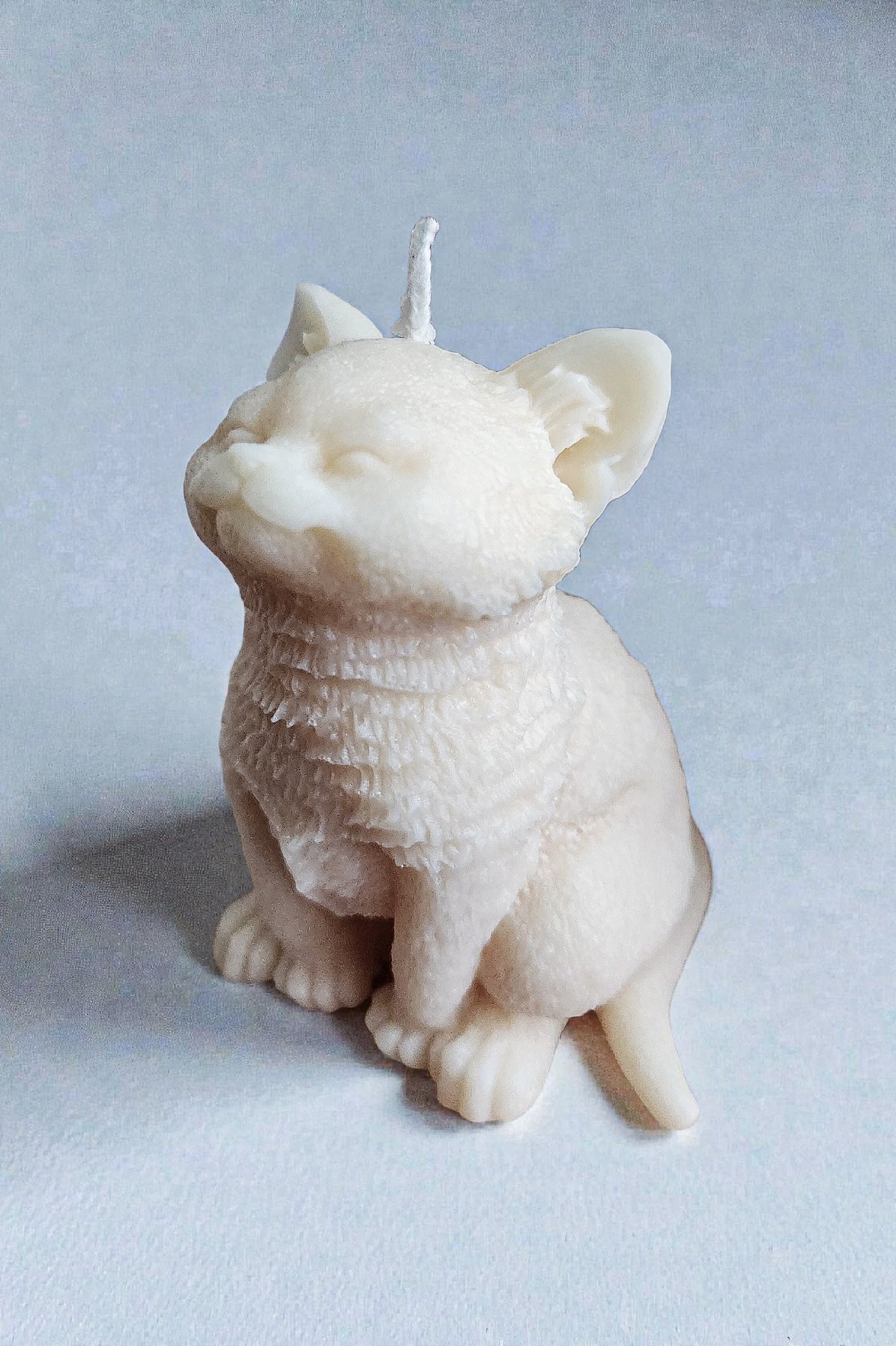 Kitty Sunbathing Candle