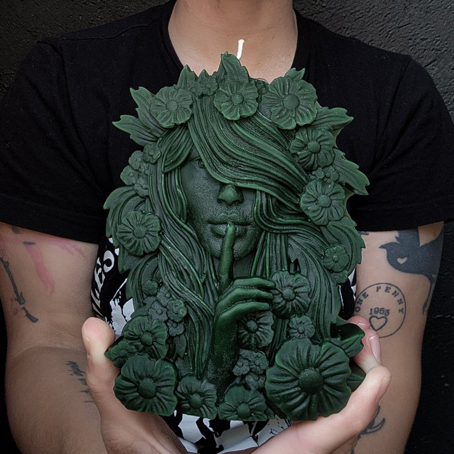 Forgotten Forest Secrets Goddess Candle (Large)
